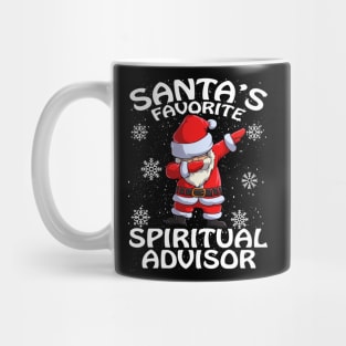 Santas Favorite Spiritual Advisor Christmas Mug